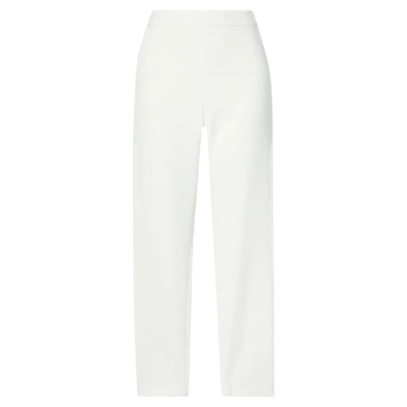 Brandon Maxwell White High Waist Slim Cigarette Fit Suit Trousers Size 12 - Picture 8 of 8